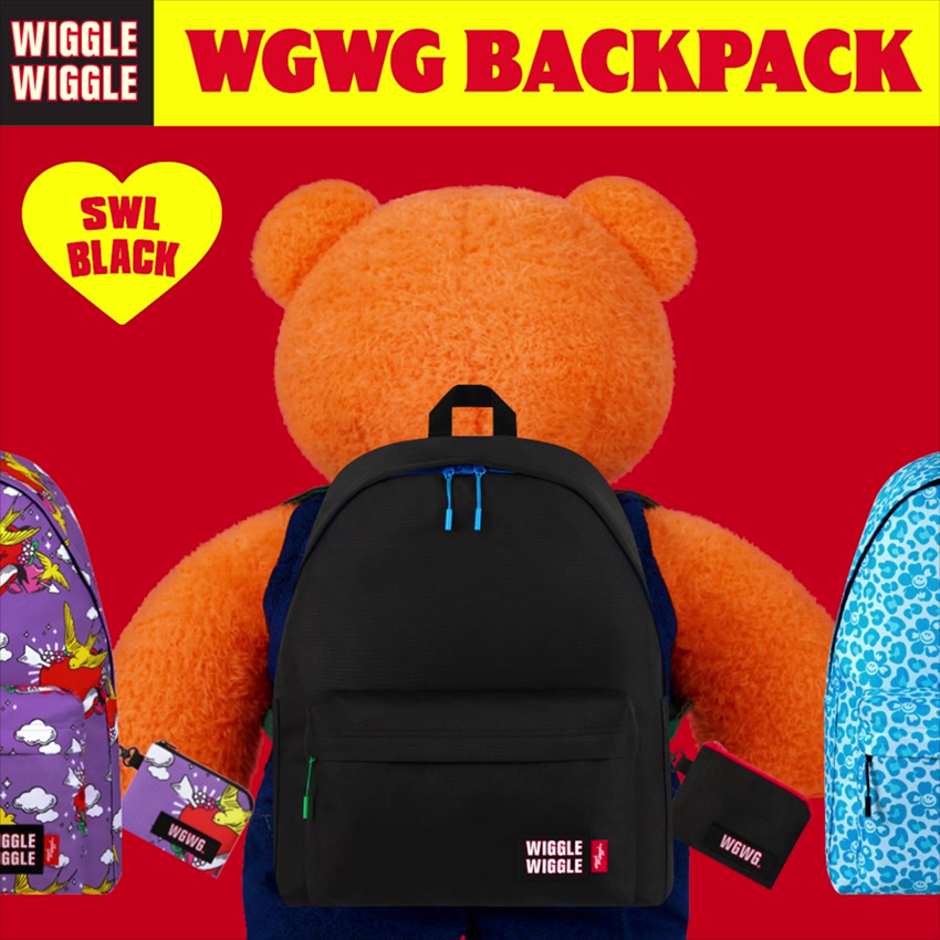 Wiggle Wiggle 大容量 バックパック Hawaiian Flower(L) Wiggle Wiggle 大容量 バックパック Hawaiian Flower(L